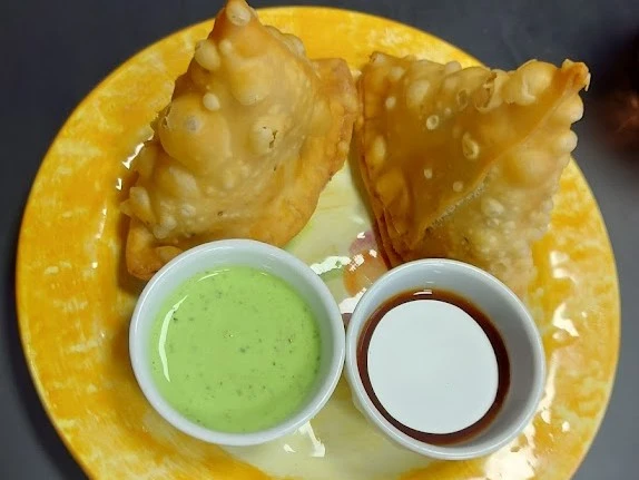 Delicious Samosa at Silver Spoon Restaurant in Edmonton, AB